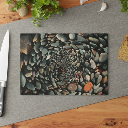 Small Pebble Spiral River Rocks