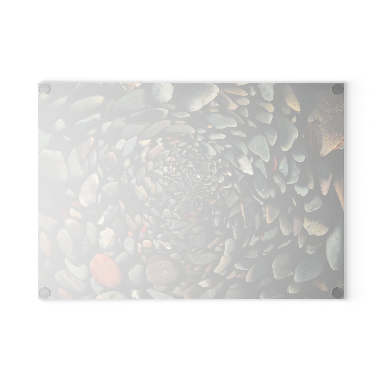 Small Pebble Spiral River Rocks