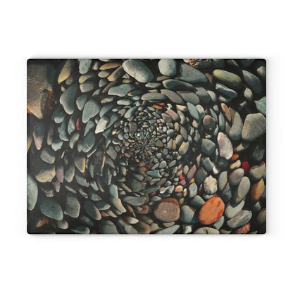 Small Pebble Spiral River Rocks