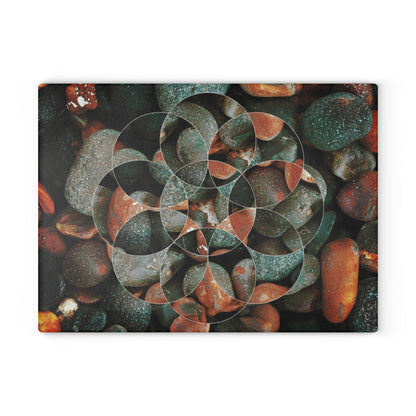 Circle Design River Rocks