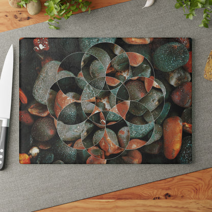 Circle Design River Rocks