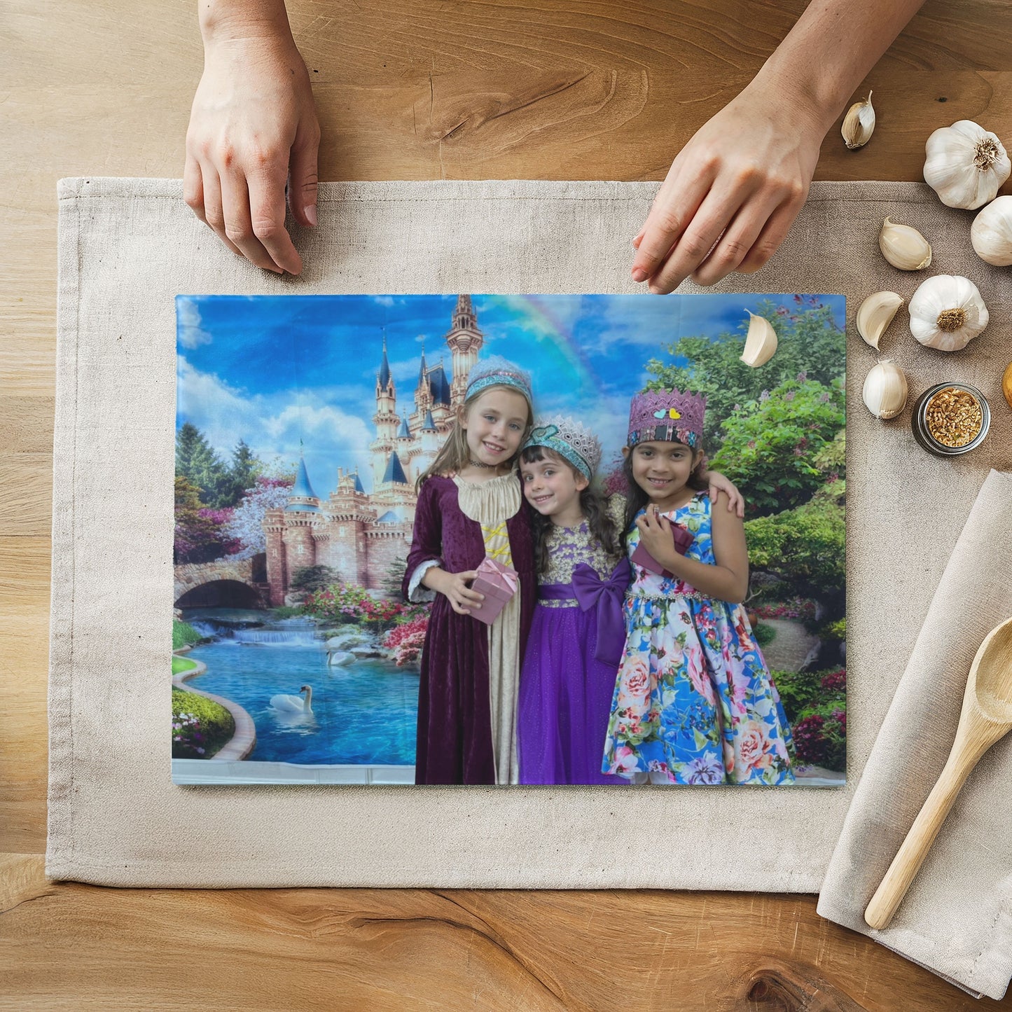 Add your own design (child’s drawing or photograph or your own artwork)