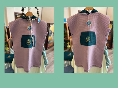 Handmade Organic Cotton Beach Ponchos