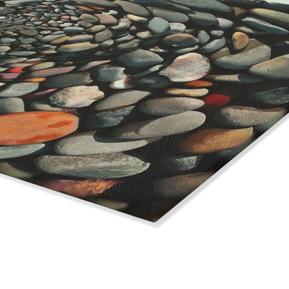 Small Pebble Spiral River Rocks