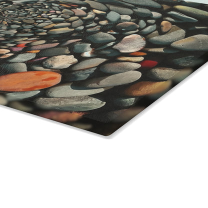 Small Pebble Spiral River Rocks