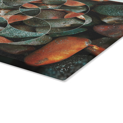 Circle Design River Rocks